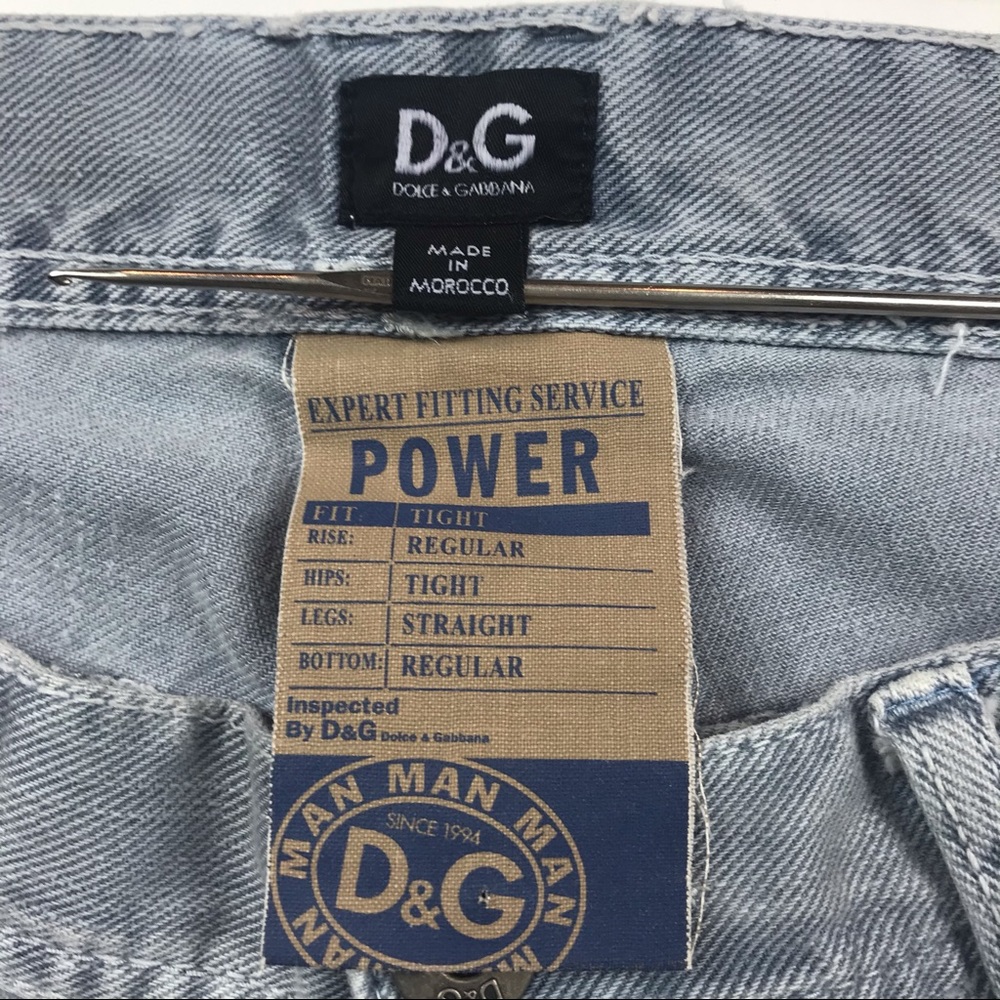 Dolce & Gabbana Slim Straight Leg Jeans - Picture 13 of 16